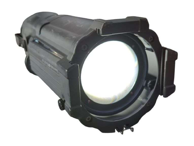 Coemar Reflection LEDko P White 5600 K Profile Spot Light w/ Clamp, Zoom Tube 25° - 50°