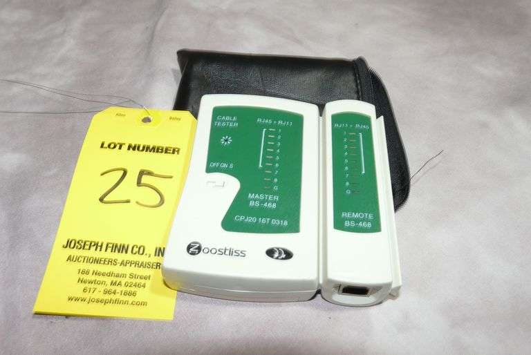 Zoostliss BS-468 RJ45 + RJ11 Cable Tester in Pouch