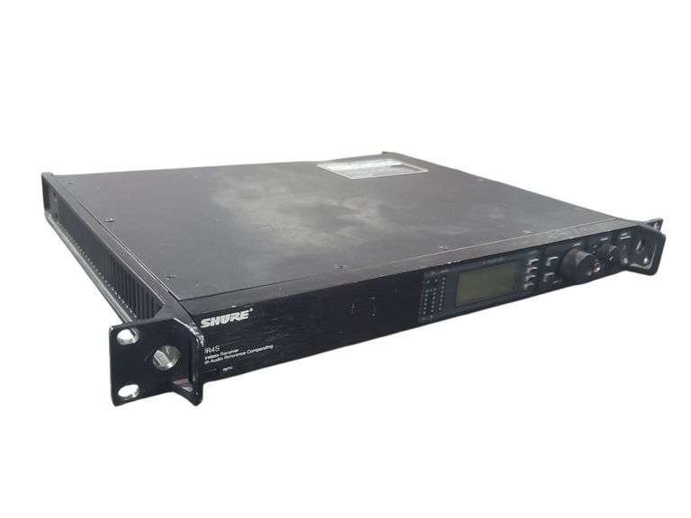 Shure UR4S Single-Channel Wireless Receiver (G1 470-530 MHz) w/ (2) Antennas