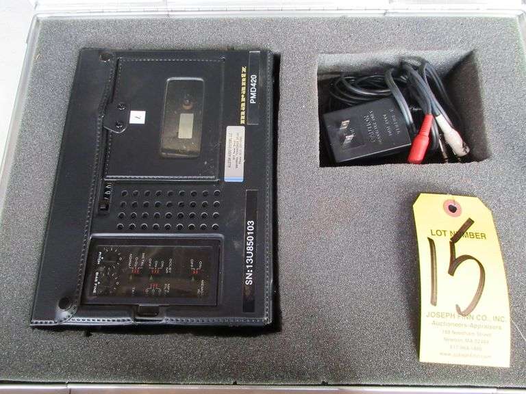 Marantz PMD420 Cassette w/ PS and Hard Case