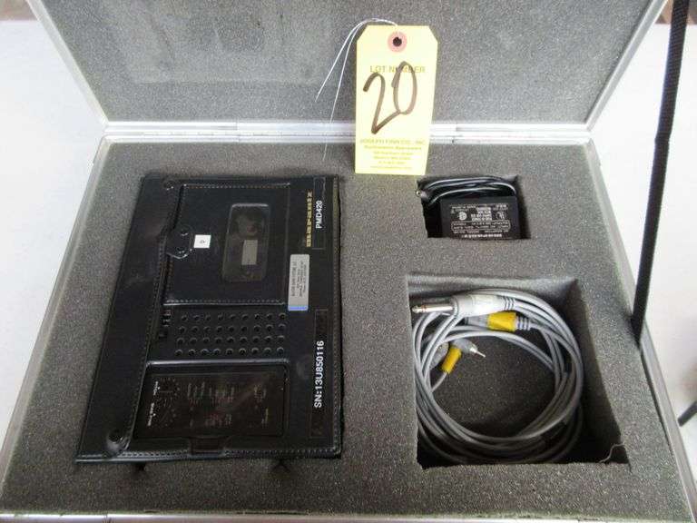Marantz PMD420 Cassette w/ PS and Hard Case