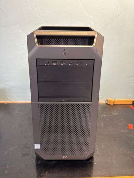 HP | Z8 G4 workstation | Computer tower | no Graphics card and only has 3 1 tb drives and 1 ram stic