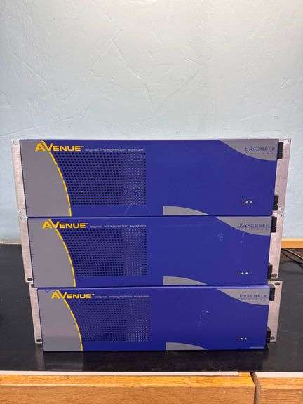 Ensemble Design | Avenue 5000 3RU | 3RU Modular signal integration and processing system | Ensemble