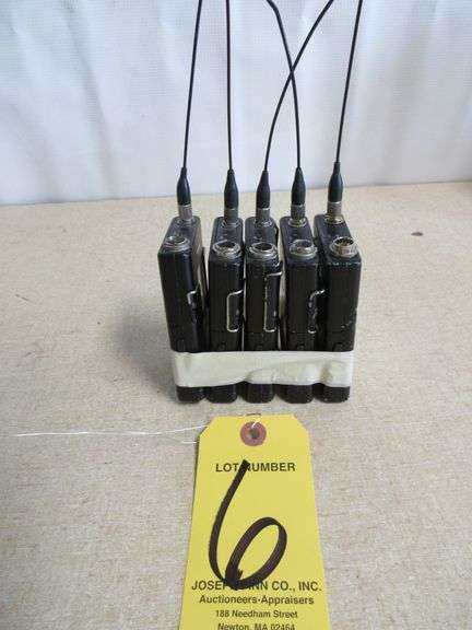 LOT (5) Shure UR1 Belt Pack Transmitters w/ Antennas, Freq. H4 518-578 MHz