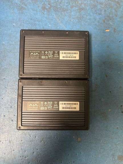 AJA | KI-STOR250-R0 | Removable 250GB hard disk storage module | Lot Includes 2 KI-STOR250-R0's