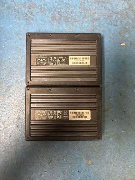AJA | KI-STOR250-R0 | Removable 250GB hard disk storage module | Lot Includes 2 KI-STOR250-R0's