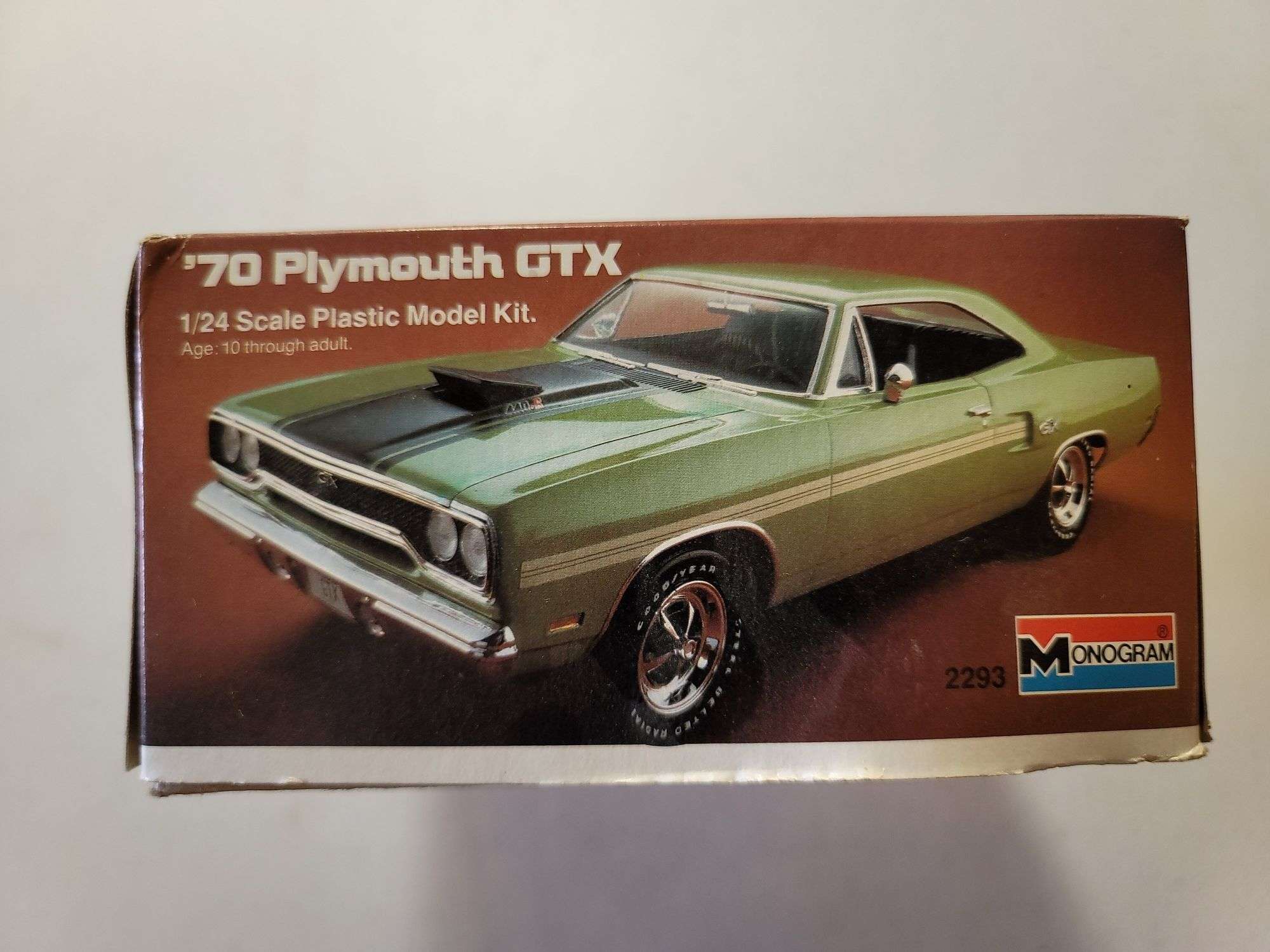 Monogram 70 Plymouth GTX Model Kit - Spankys Freedom Car Monogram 70 Plymouth GTX Model Kit - Spankys Freedom Car
