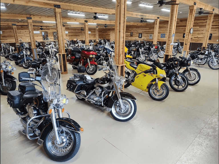 Collector's Dream Motorcycle Auction in Rockmart, Georgia