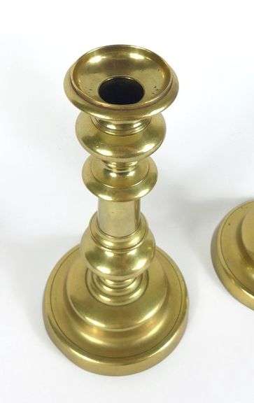 SUPERB PAIR OF GEORGIAN CANDLESTICKS