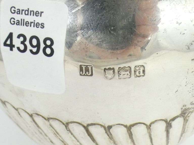 STERLING SILVER VASE