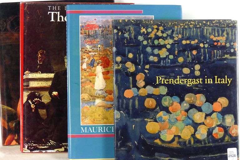 MAURICE PRENDERGAST & THOMAS EAKINS ART BOOKS