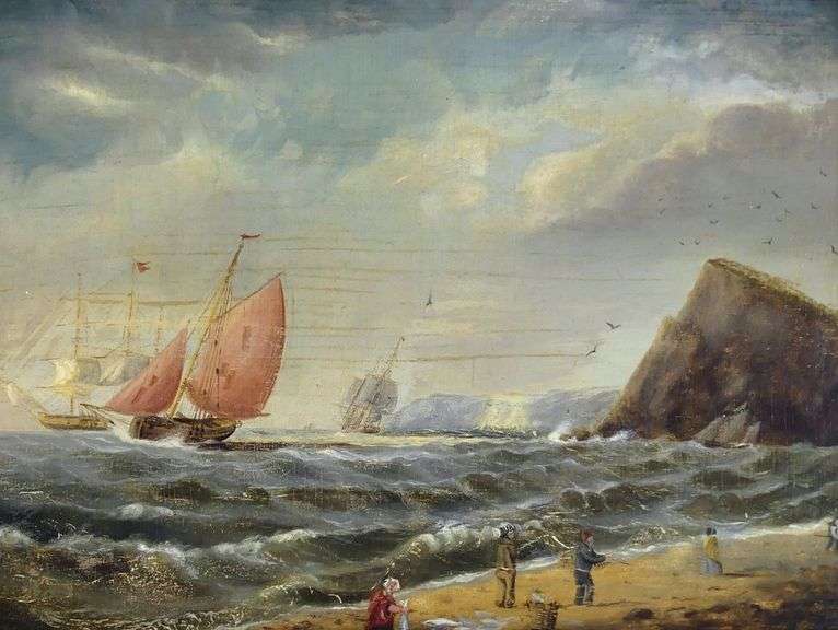 ANTIQUE ENGLISH SCHOOL OIL