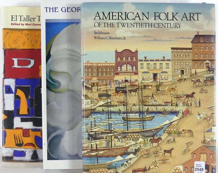 THREE AMERICAN ART BOOKS