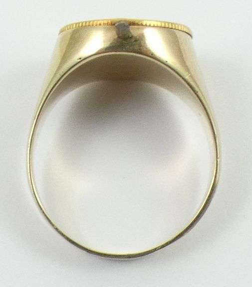 GENTLEMEN'S COIN RING