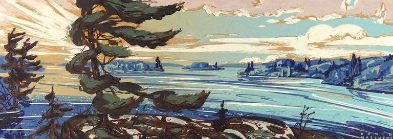 EDWIN MATTHEWS SILKSCREEN