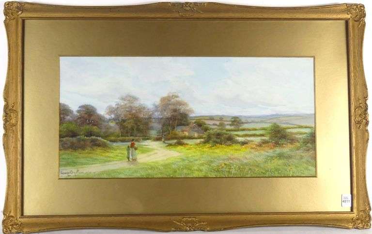 GEORGE OYSTON WATERCOLOUR