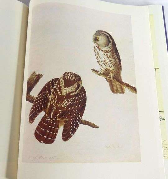 TWO VOLUMES: THE PAINTINGS OF JOHN JAMES AUDUBON