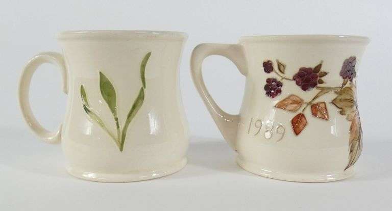 4 MOORCROFT MUGS