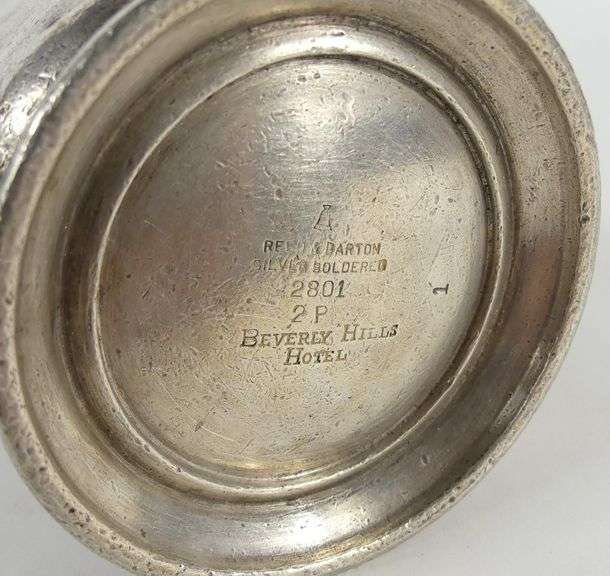 BEVERLY HILLS HOTEL TEAPOT