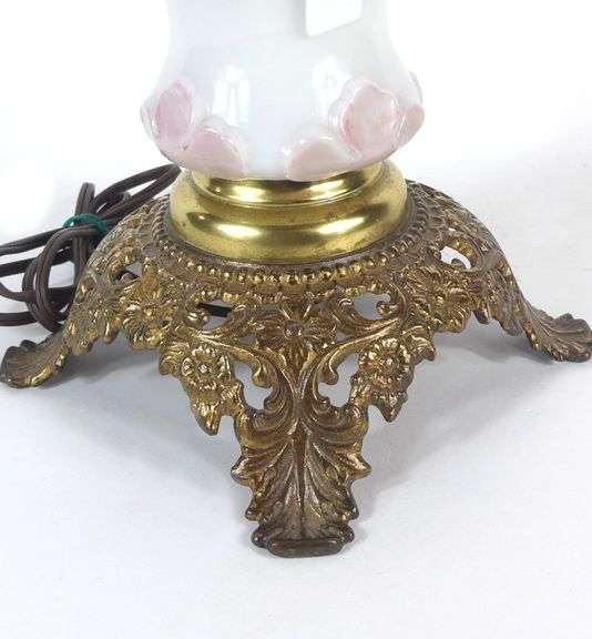 ANTIQUE BANQUET LAMP