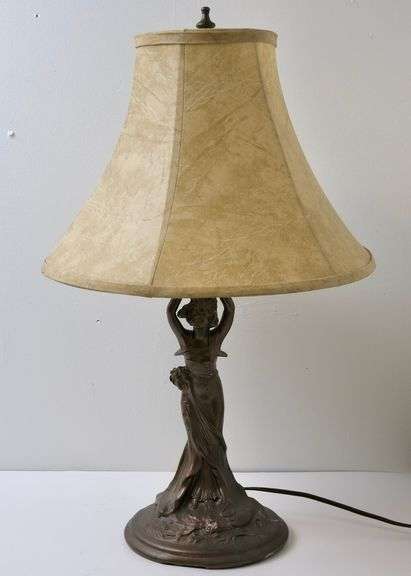 FIGURAL LAMP