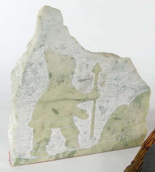 SOAPSTONE & SLATE CARVINGS