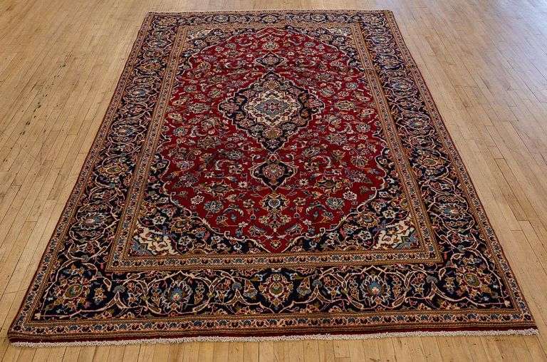 RED KASHAN RUG