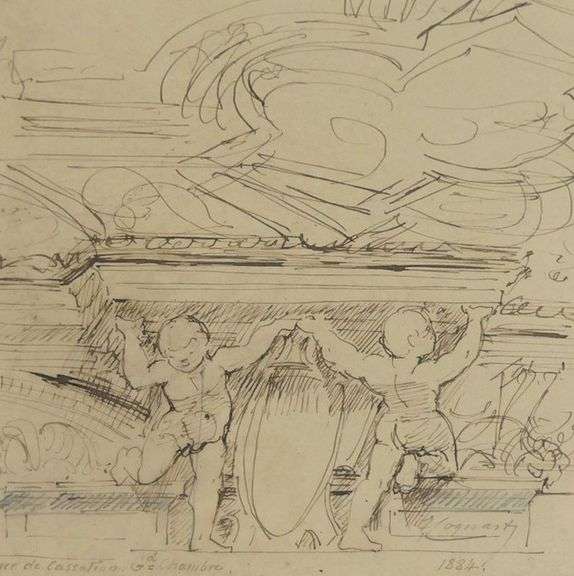 19TH CENTURY FRENCH DRAWING