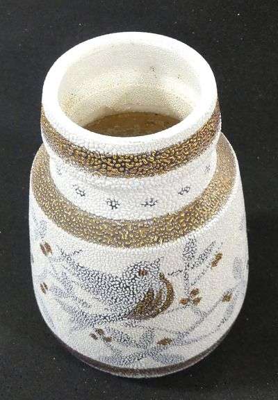 ITALIAN ART POTTERY VASE FROM FRATELLI FANTULLACCI