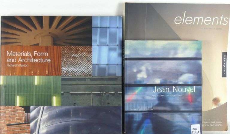 THREE ARCHITECTURAL VOLUMES