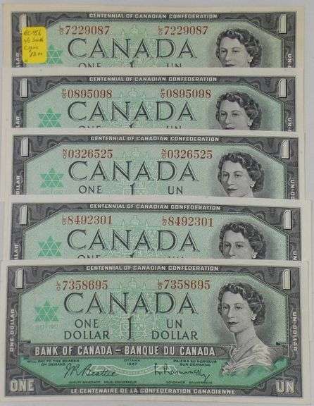 CANADIAN UNCIRCULATED CURRENCY