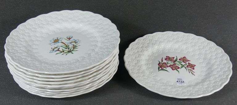 CANADIAN CENTENNIAL SPODE PLATES