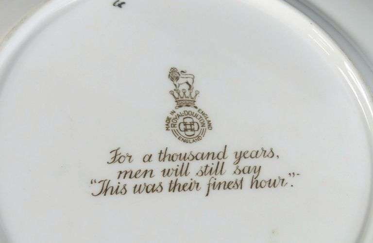 SCARCE WINSTON CHURCHILL COMMEMORATIVE