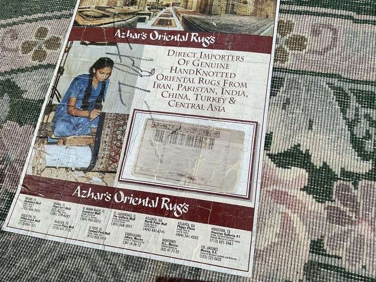 SILK ORIENTAL CARPET