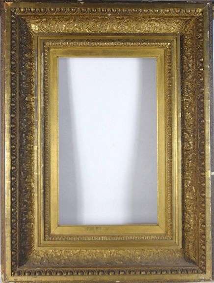 TWO ANTIQUE GILT FRAMES