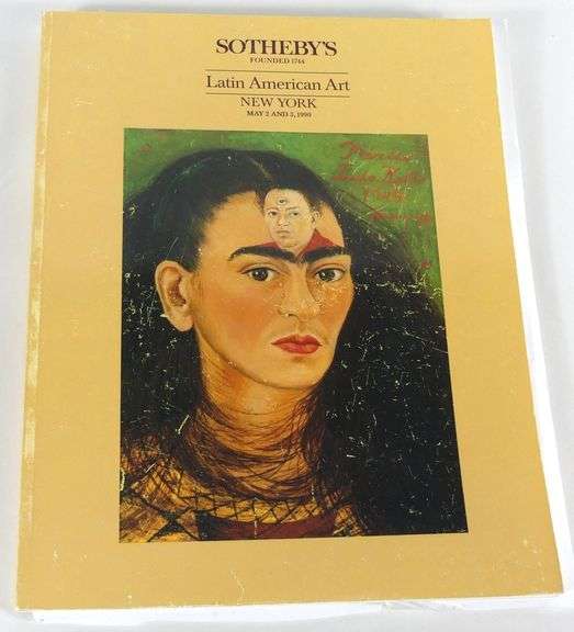 OIL PAINTING & FRIDA KAHLO SOTHEBY'S CATALOGUE