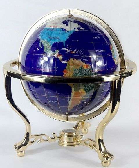 HARDSTONE GLOBE
