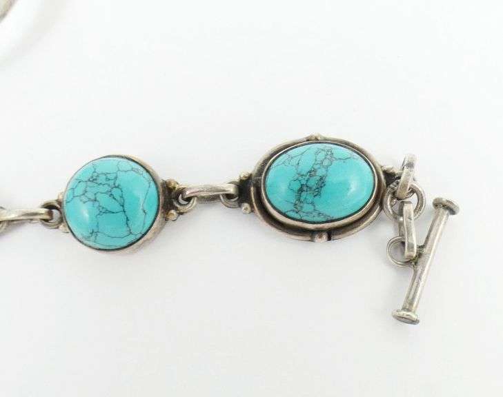 2 TURQUOISE BRACELETS