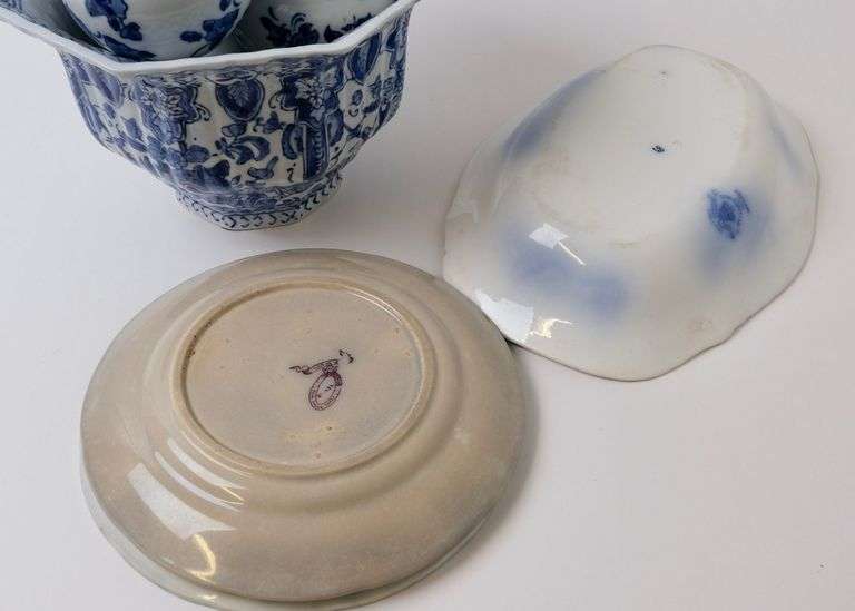 BLUE & WHITE POTTERY