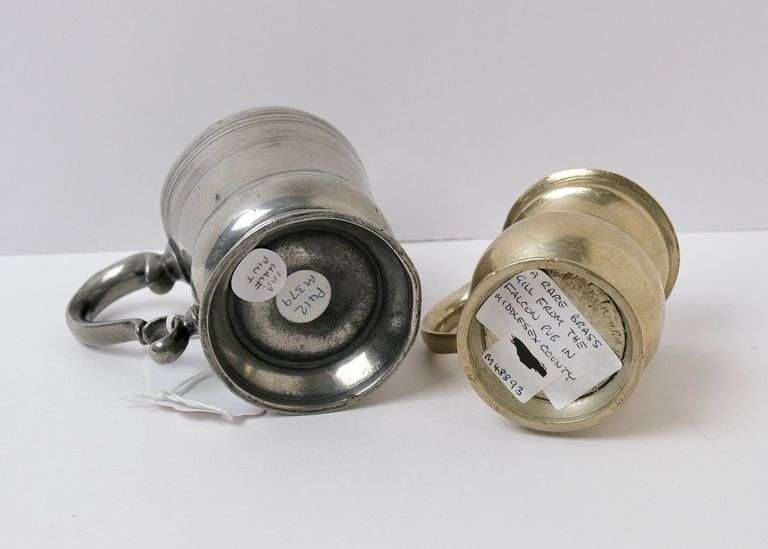 TWO ANTIQUE MEASURES