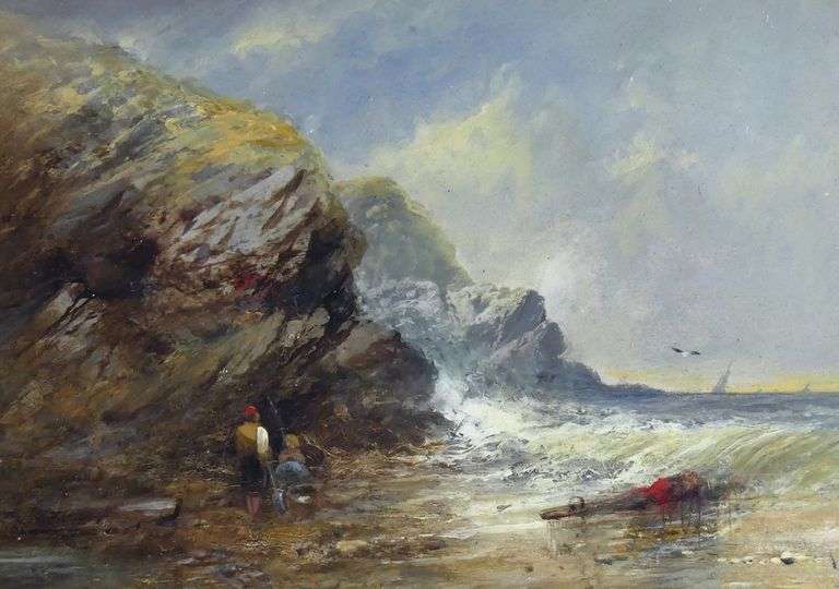 ANTIQUE BRITISH SCHOOL OIL