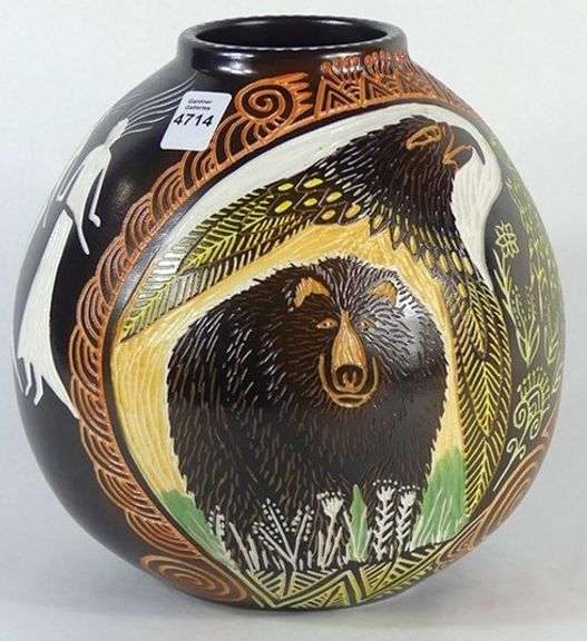 STEVE SMITH TALKING EARTH VASE