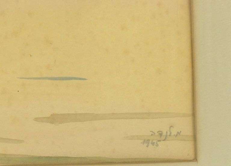 ANTIQUE OIL & WATERCOLOUR