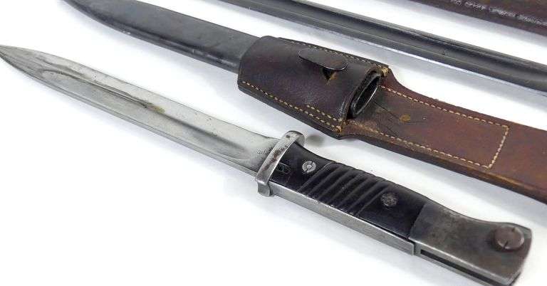 TWO ANTIQUE BAYONETS