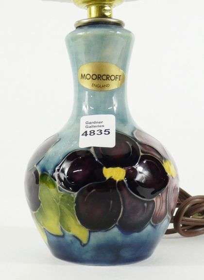 MOORCROFT TABLE LAMP