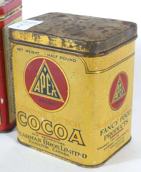 ANTIQUE ADVERTISING TINS