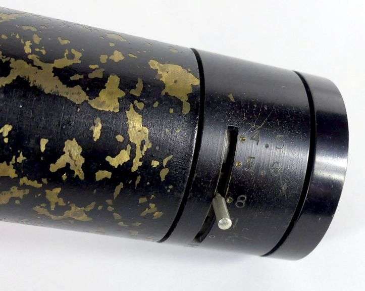 RARE ANTIQUE BRASS CAMERA LENS