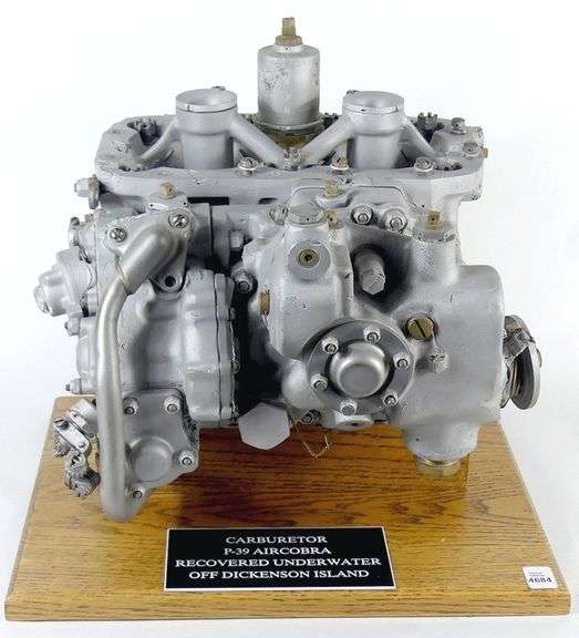 P-39 AIRACOBRA MOUNTED DISPLAY