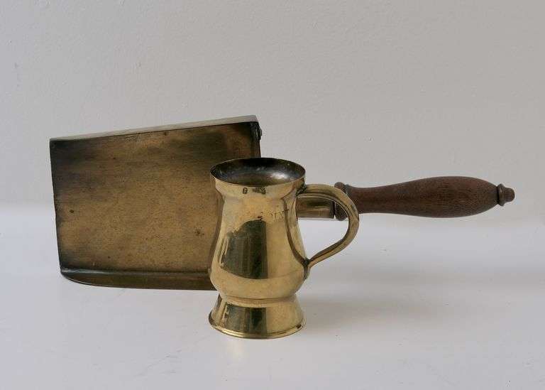 ANTIQUE MEASURE AND SHOVEL
