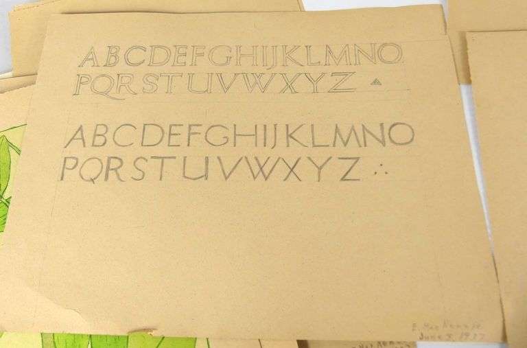 ETHEL MACKENZIE ARTIST'S FOLIO